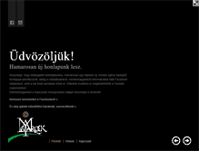 Tablet Screenshot of magyarockdalszinhaz.hu